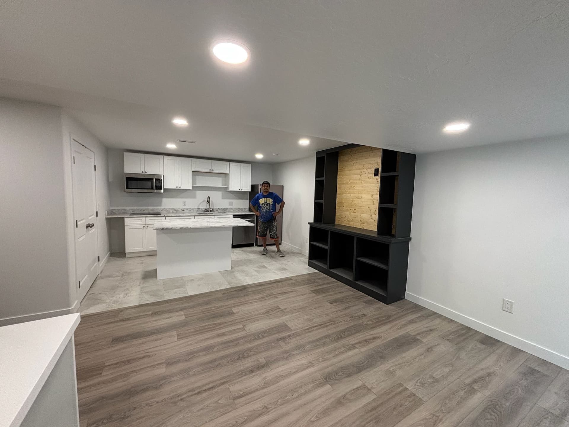 Modern Basement Renovation with Stylish Flair