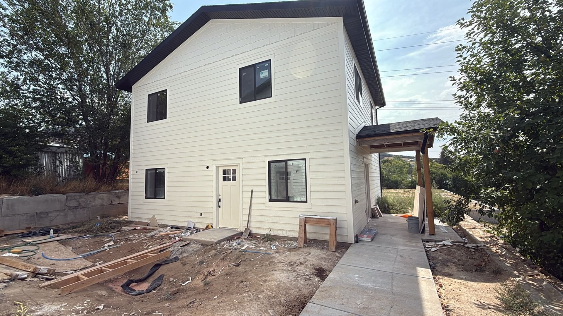 Two-Story Custom Home Takes Shape at Laba Hot Springs