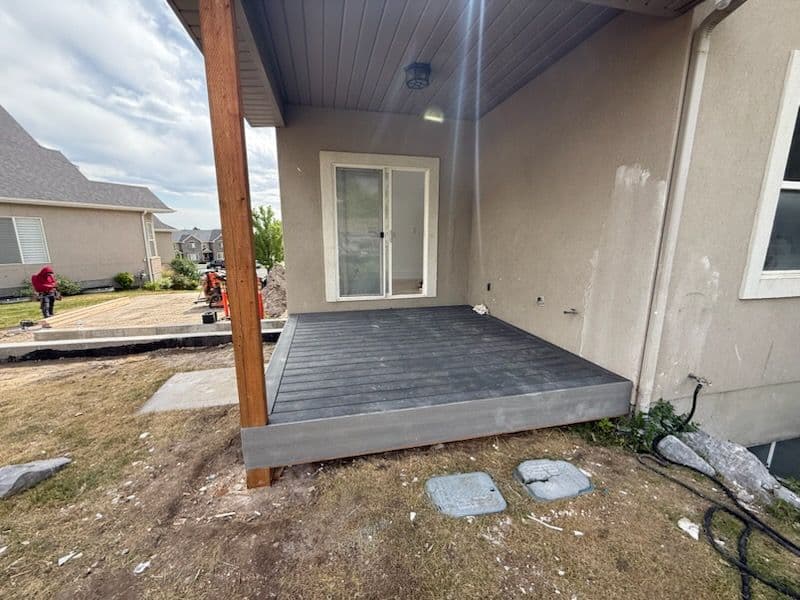 Gallery photos for Deck Renewal and Basement Entry Upgrade: Image #1