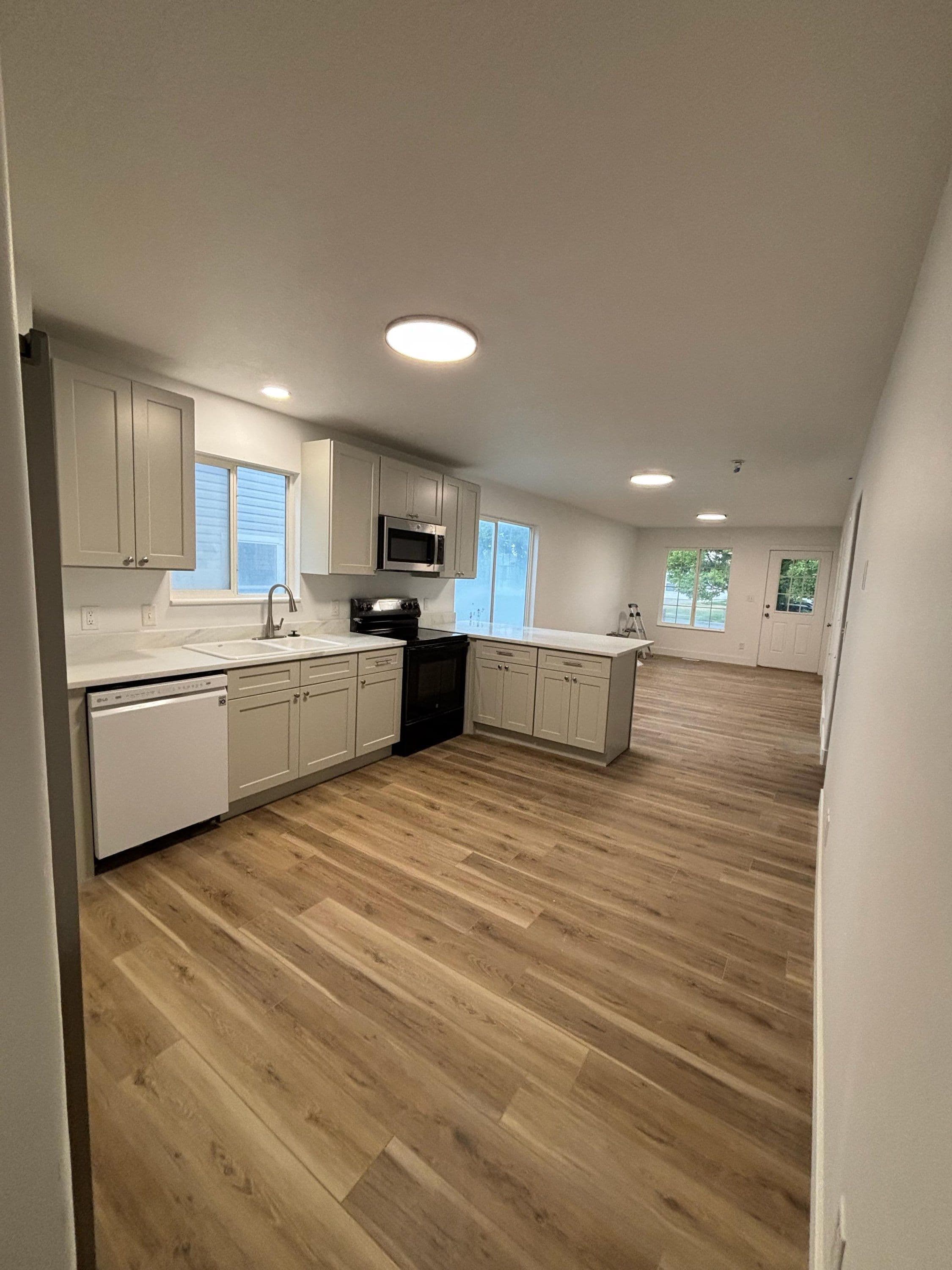 Project Stunning Kitchen to Living Space Transformation image